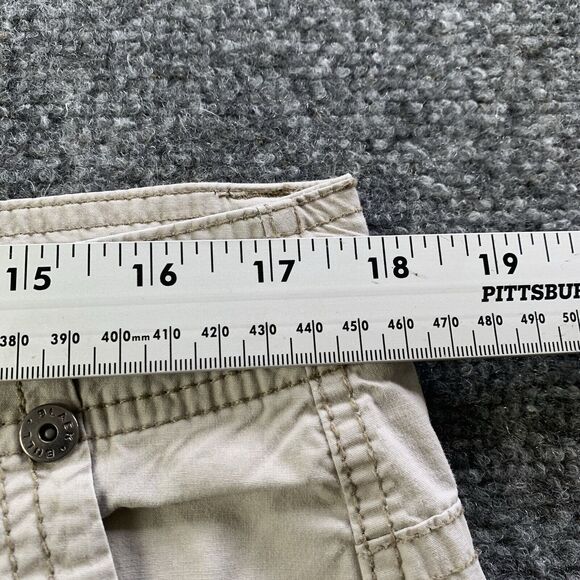 Black Bull Cargo Shorts Mens 36 Baggy Fit Y2K Beige Hiking Outdoor 15” Inseam - Picture 15 of 16